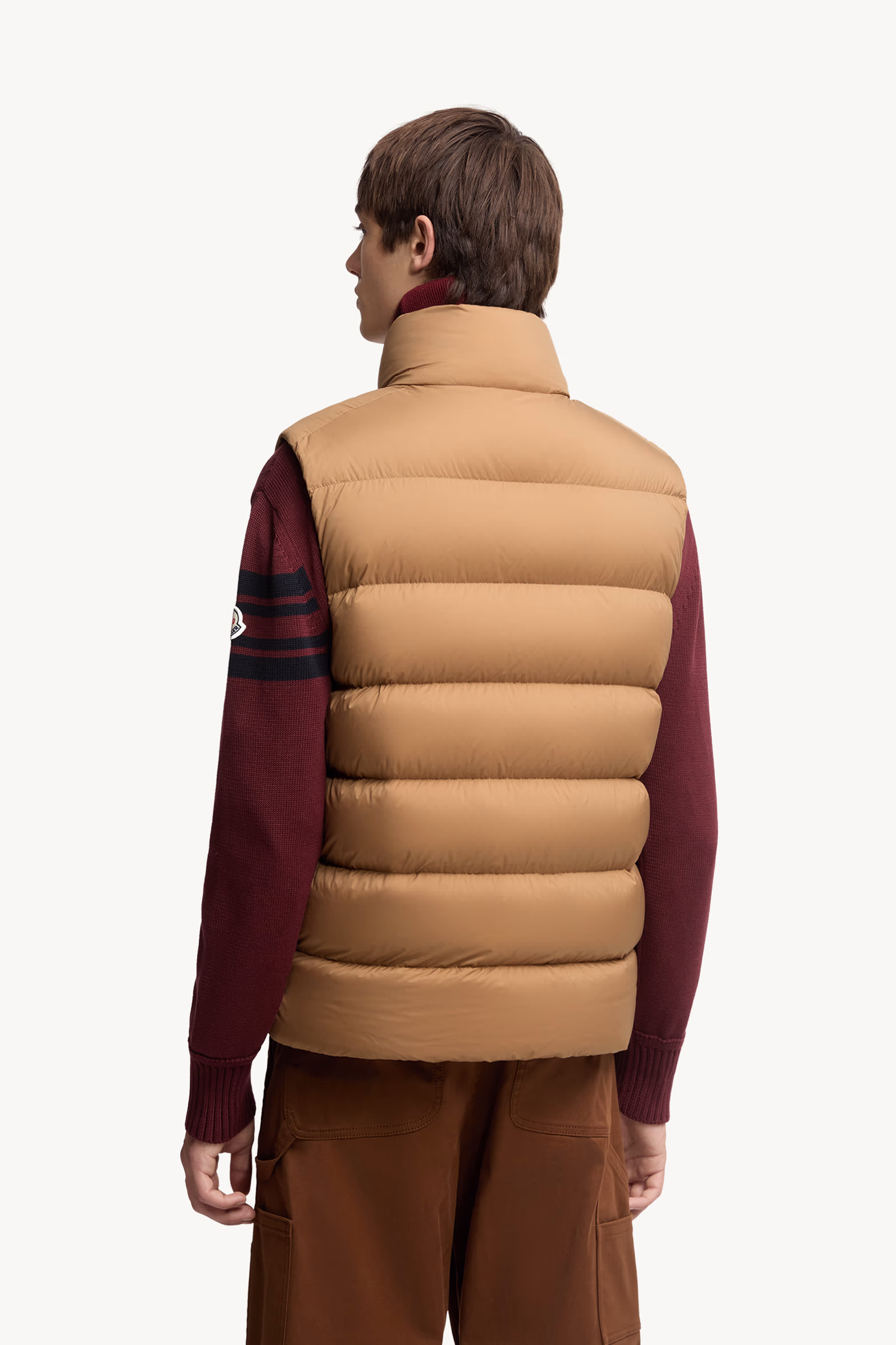 Doudoune sans manches Tibb Hommes Beige Moncler 5